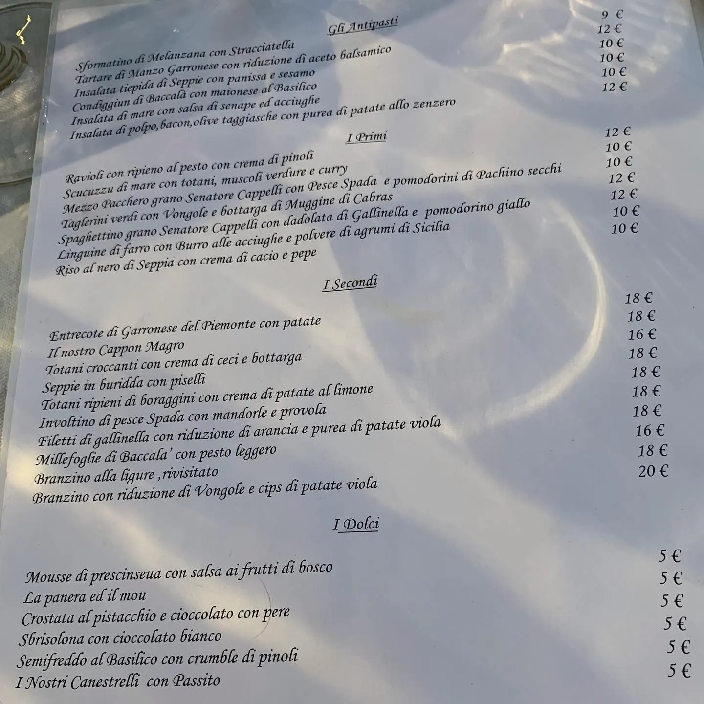 La Forchetta Curiosa — Cenova (5/5)