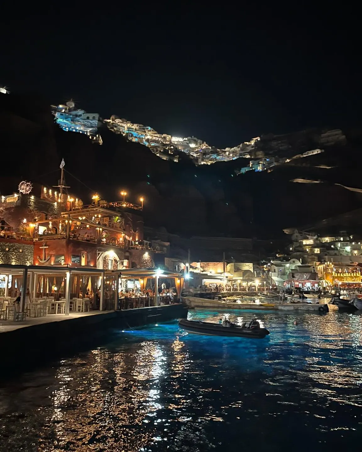SUNSET TAVERNA by PARASKEVAS- "seafood only" — Santorini (2/10)