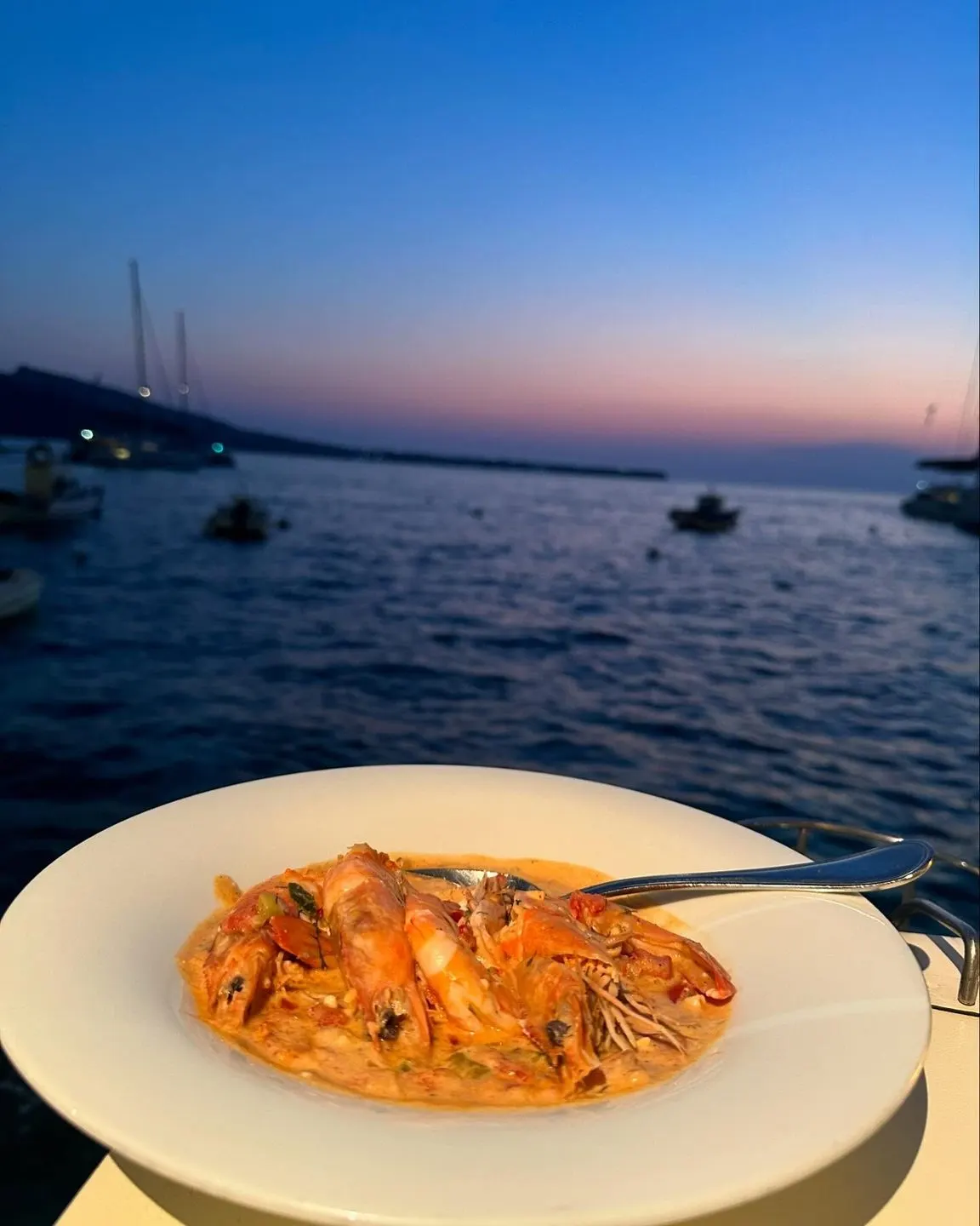 SUNSET TAVERNA by PARASKEVAS- "seafood only" — Santorini (3/10)