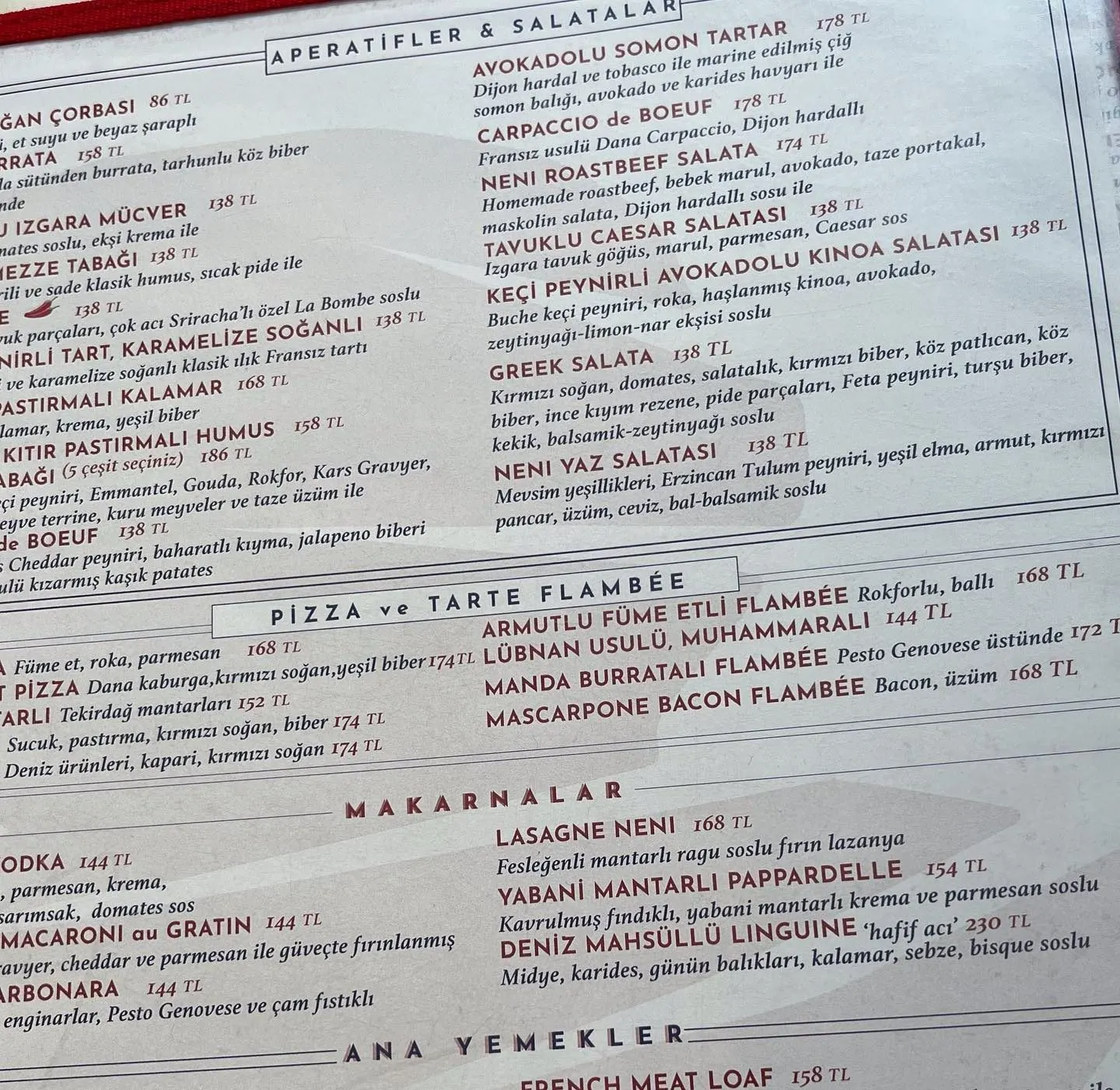 Neni Brasserie Istanbul — Caddebostan (10/10)