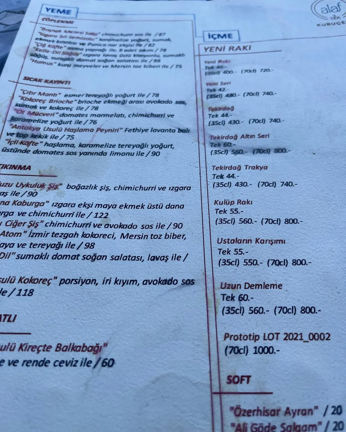 Alaf Kuruçeşme — Kuruçeşme (10/10)