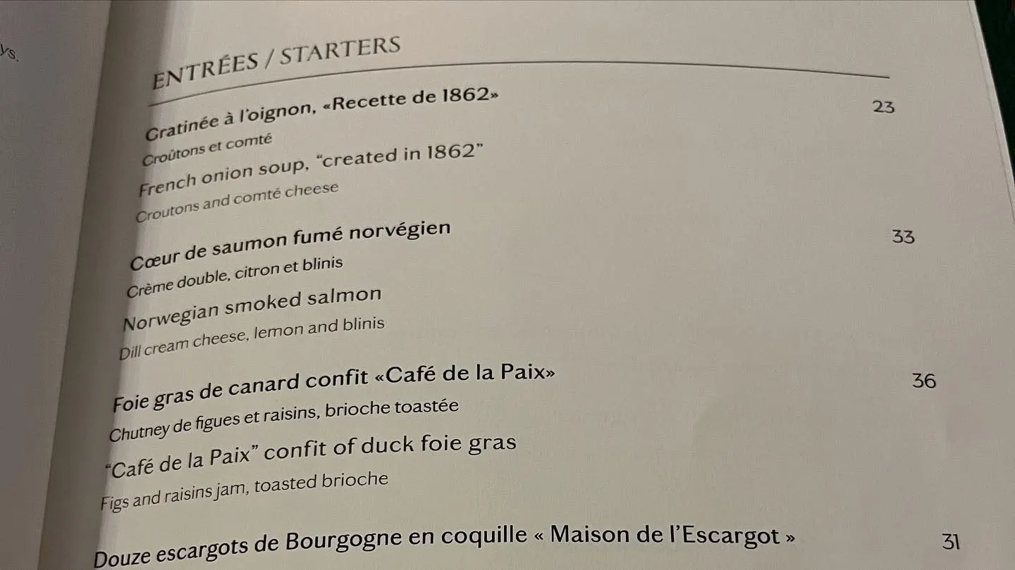 Café de La Paix — Paris (10/10)
