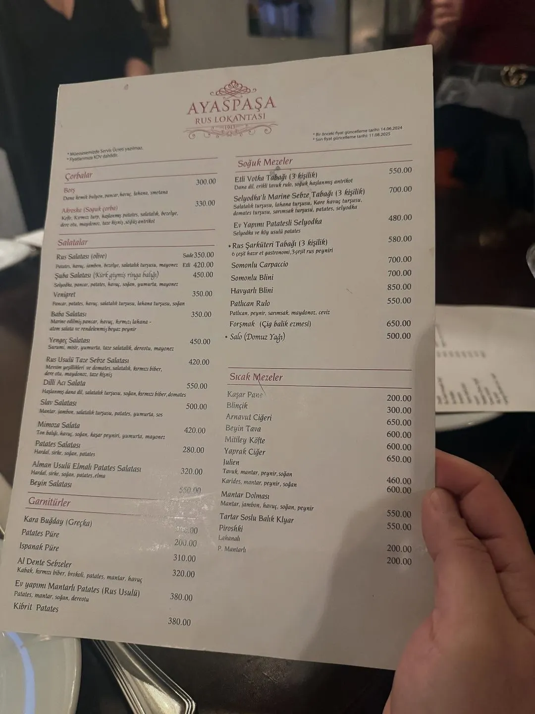 Ayaspasa Russian Restaurant — Taksim (16/17)
