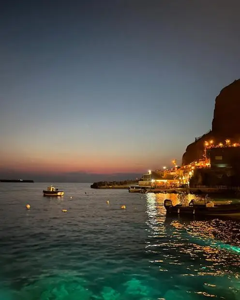 SUNSET TAVERNA by PARASKEVAS- "seafood only" — Santorini